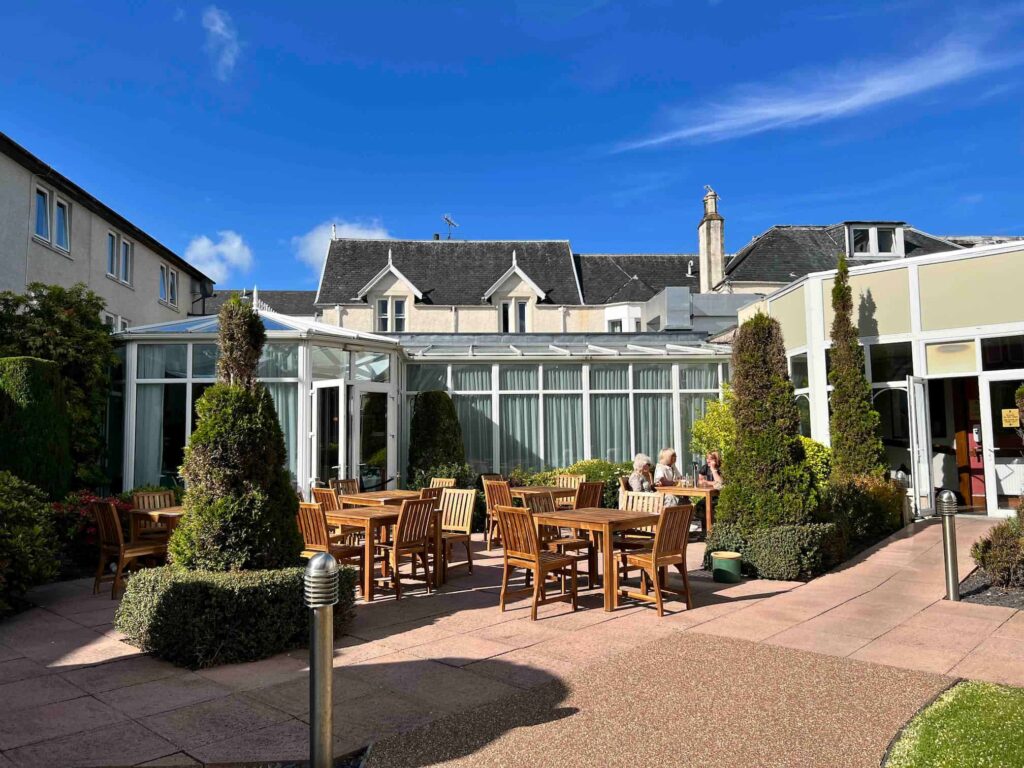 Patio Terrace at the Kingsmills