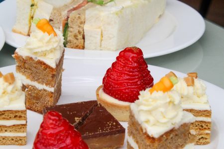 Homemade baking on Afternoon Tea in Conservatory at Kingsmills Hotel
