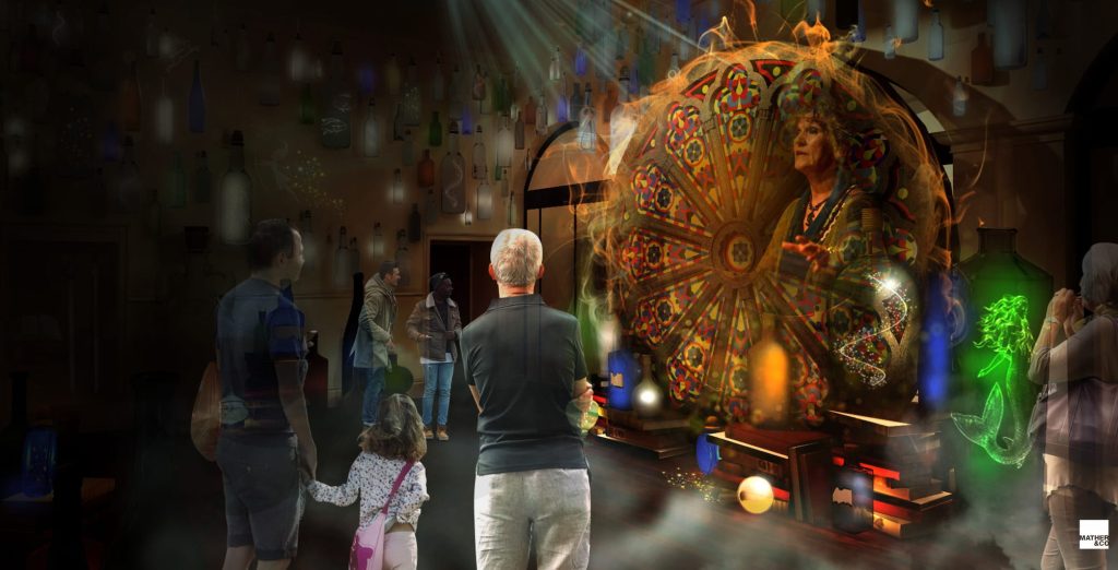 Inverness Castle Experience Rose Window Highlight