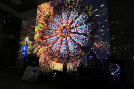 Rose Window storyteller at Inverness Castle Experience