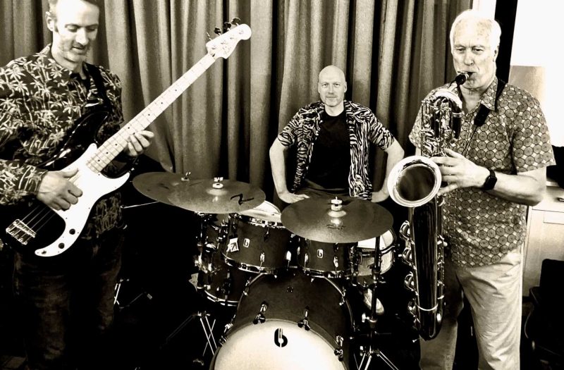 Two Five Ones blues band performing in Inverness